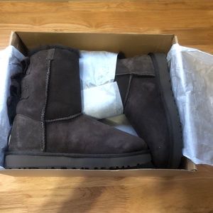 NEW UGG W Bailey Bow Corduroy